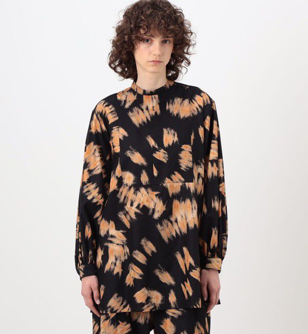 TOMORROWLAND GOODS「HAVERSACK プリントブラウス」|シャツ・ブラウス|