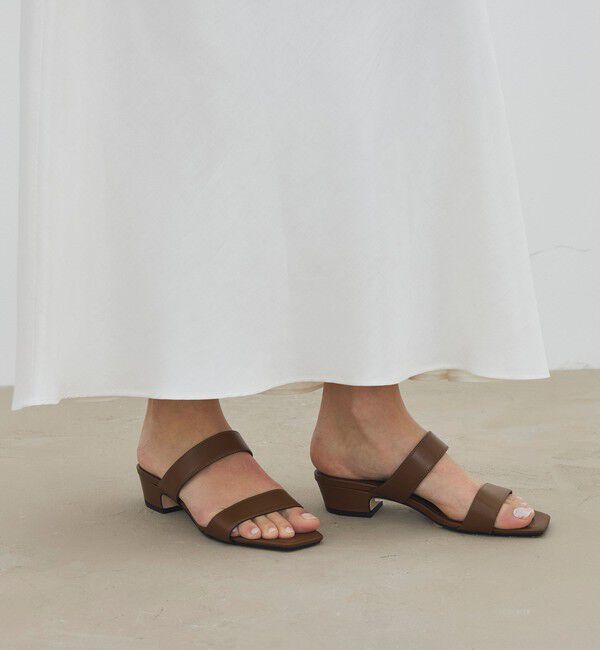 TOMORROWLAND GOODS「Aeyde KEMI オープンスクエアトゥ サンダル」|サンダル|
