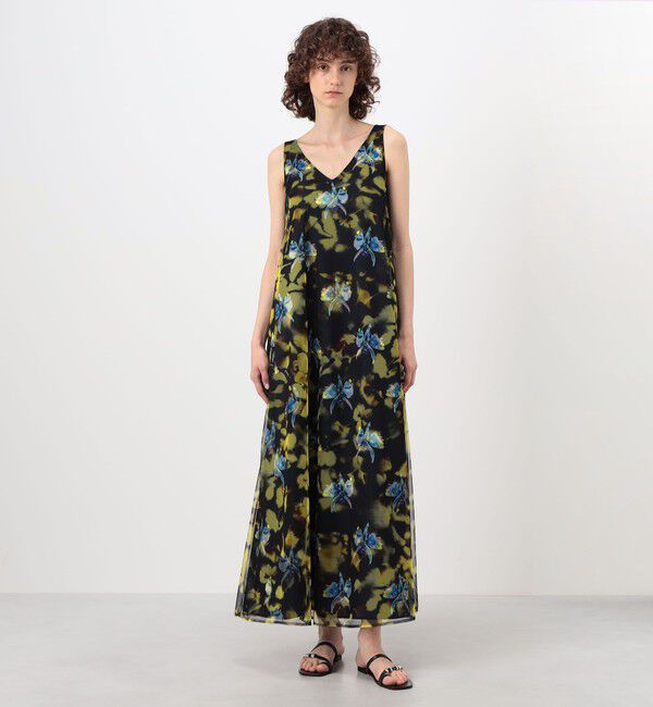 TOMORROWLAND BUYING WEAR「TELMA Layered Print ワンピース」|ワンピース|