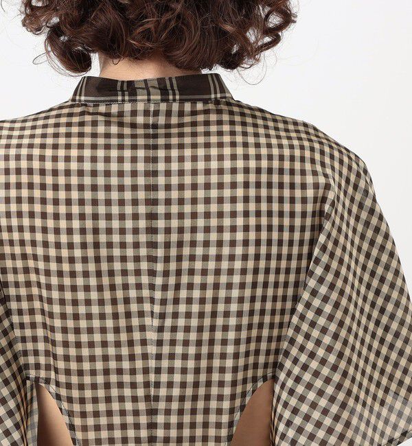 TOMORROWLAND BUYING WEAR「TELMA Square チェック ワンピース」|ワンピース|