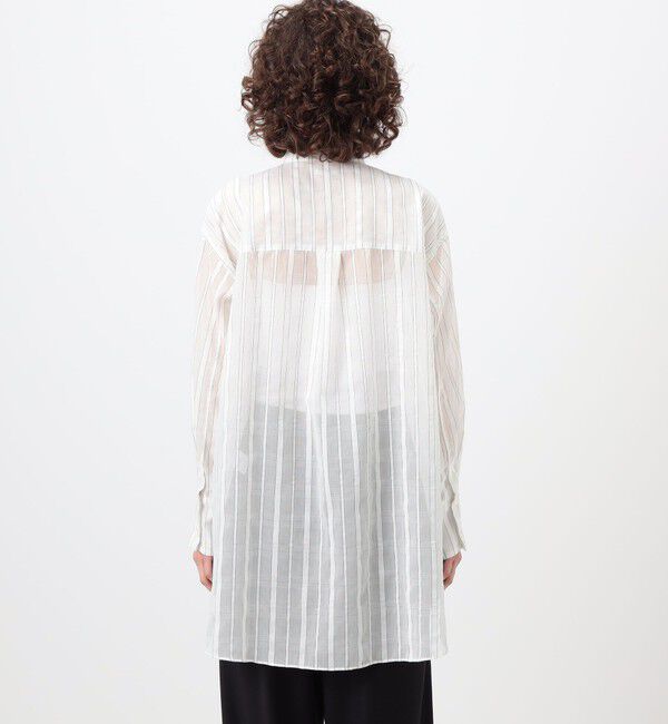 TOMORROWLAND BUYING WEAR「TELMA Sun Flower Stripe ブラウス」|シャツ・ブラウス|