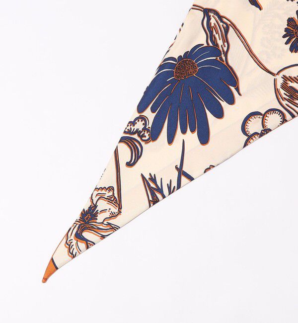 TOMORROWLAND GOODS「manipuri FLORA シルクスカーフ」|バンダナ・スカーフ|