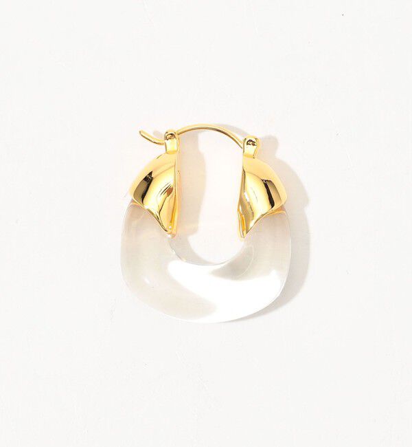 TOMORROWLAND GOODS「Lizzie Fortunato MINI ORGANIC HOOPS ピアス」|ピアス|