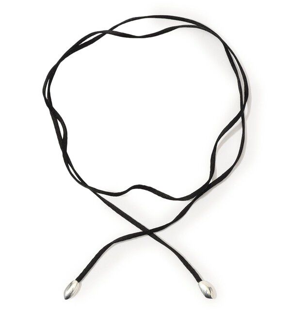 TOMORROWLAND GOODS「JAMIRAY NUTS SILKCORD ネックレス」|ネックレス|18 シルバー