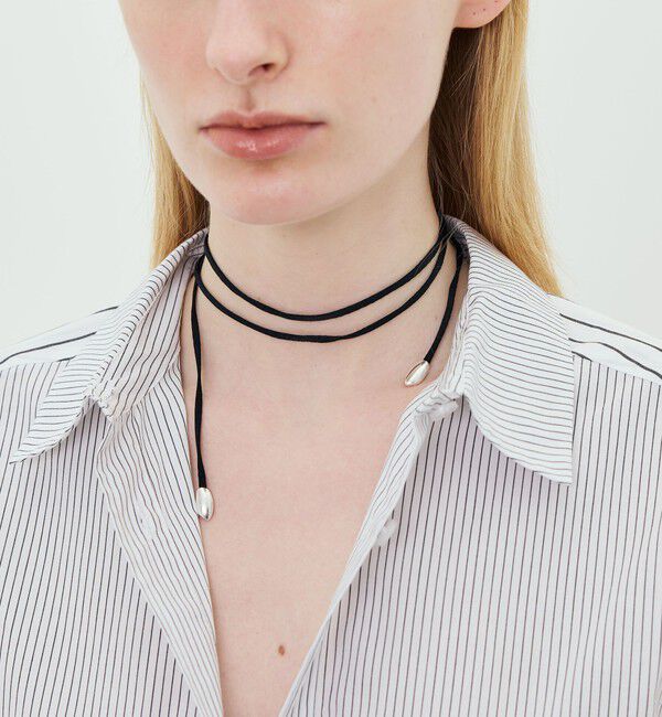 TOMORROWLAND GOODS「JAMIRAY NUTS SILKCORD ネックレス」|ネックレス|