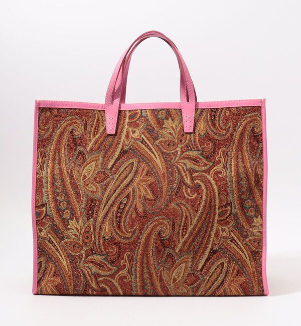 TOMORROWLAND GOODS「A VACATION TANK ORANGE PAISLEY トートバッグ」|トートバッグ|