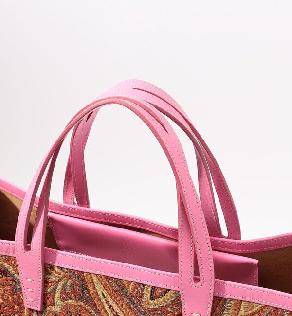 TOMORROWLAND GOODS「A VACATION TANK ORANGE PAISLEY トートバッグ」|トートバッグ|