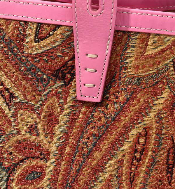 TOMORROWLAND GOODS「A VACATION TANK ORANGE PAISLEY トートバッグ」|トートバッグ|