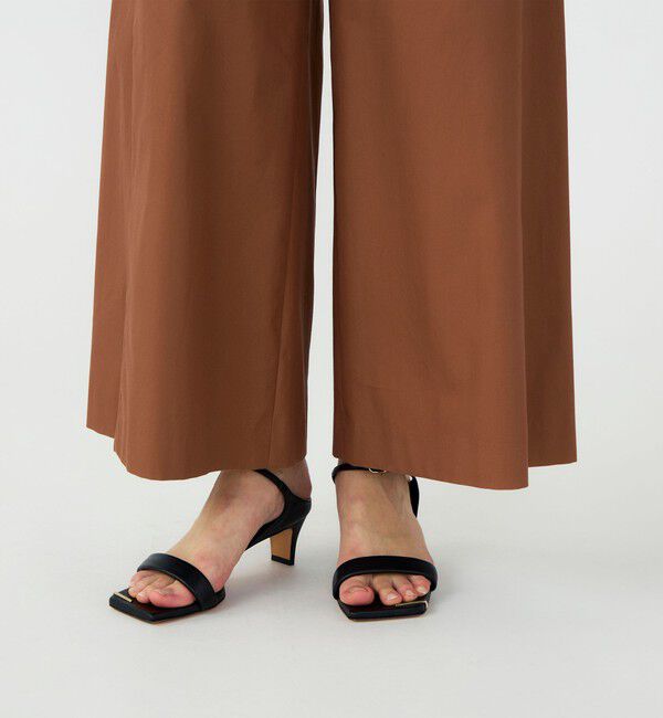 Ballsey「コットンギャバジン ワイドフレアパンツ」|その他|