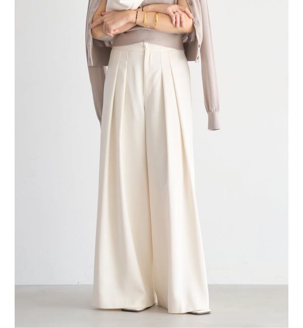 Plage「Tuck Wide パンツ」|その他|