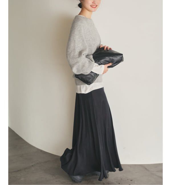 Plage「《追加》Washable Fibril ロングスカート」|スカート|