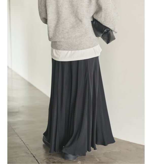 Plage「《追加》Washable Fibril ロングスカート」|スカート|