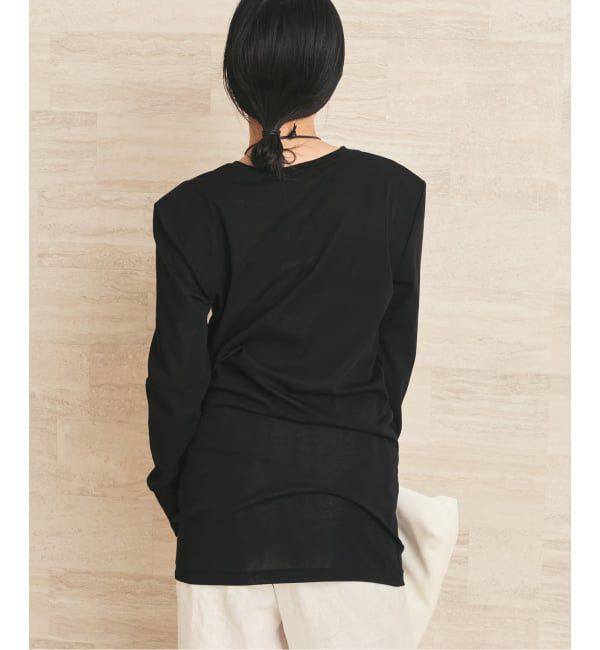 Plage「《追加予約》SQUARE SHOULDER Tシャツ 2」|Tシャツ・カットソー|