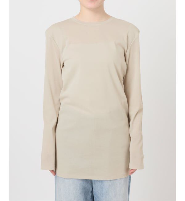 Plage「《追加予約》SQUARE SHOULDER Tシャツ 2」|Tシャツ・カットソー|