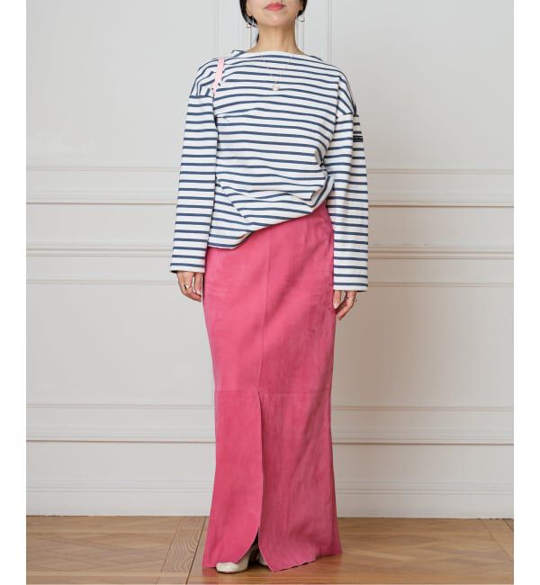 IENA LA BOUCLE「IENA LA BOUCLE ゴートスエードタイトスカート」|スカート|