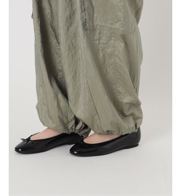 IENA LA BOUCLE「IENA LA BOUCLE ナイロンシルクライトタフタカーゴパンツ」|カーゴ|