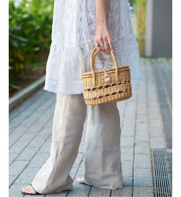 IENA LA BOUCLE「LA BOUCLE lunch かごバッグ」|かごバッグ|