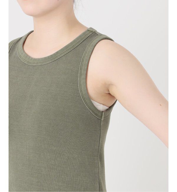 SLOBE IENA「《追加》コットンテレコアメスリ」|タンクトップ|