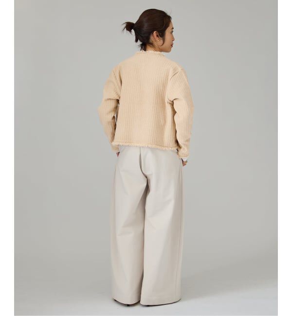 VERMEIL par iena「TWEED KNITジャケット カーディガン」|カーディガン|