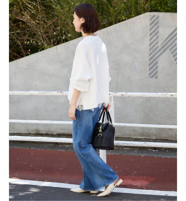 SLOBE IENA「《WEB・一部店舗限定/追加》スムースニットカーディガン」|カーディガン|