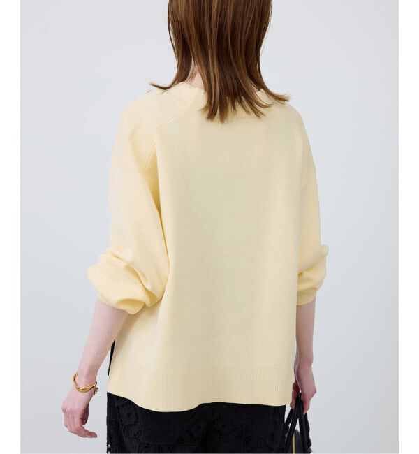 SLOBE IENA「《WEB・一部店舗限定/追加》スムースニットカーディガン」|カーディガン|