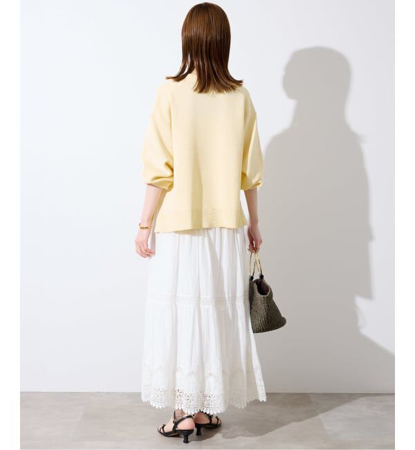 SLOBE IENA「《WEB・一部店舗限定/追加》スムースニットカーディガン」|カーディガン|