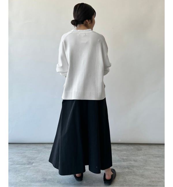 SLOBE IENA「《WEB・一部店舗限定/追加》スムースニットカーディガン」|カーディガン|