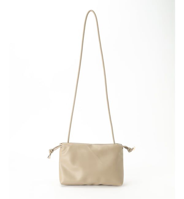 SLOBE IENA「《追加2》SLOBE 3WAY スムース巾着バッグ」|その他|