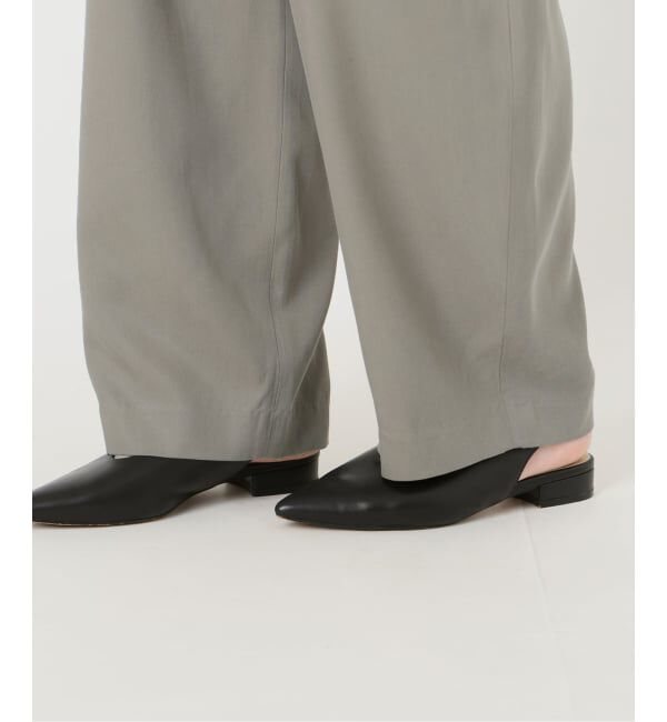 SLOBE IENA「《3サイズ展開》ワンタックバレルスラックス」|スラックス|