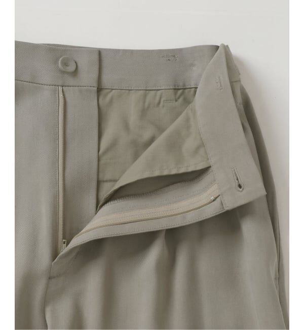 SLOBE IENA「《3サイズ展開》ワンタックバレルスラックス」|スラックス|