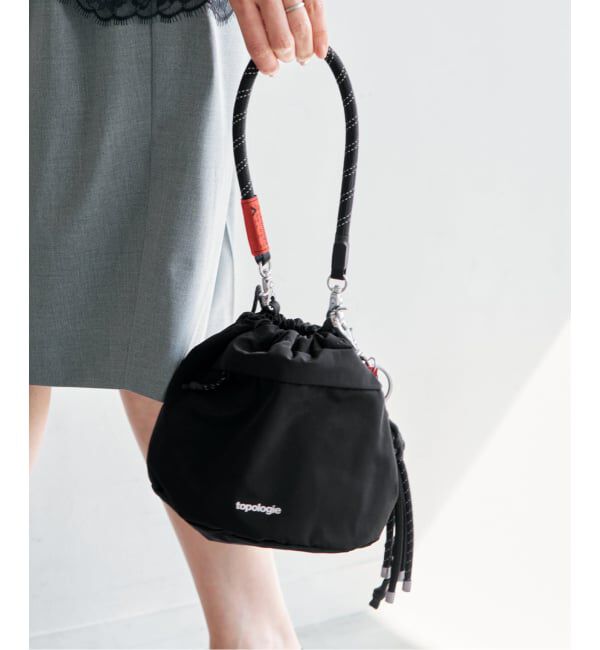 IENA「TOPOLOGIE REVERSIBLE BUCKET バッグ TP-WBA-RB2-BLK-4/RBS」|その他|