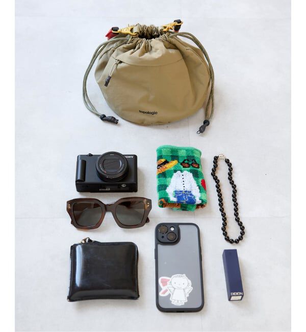 IENA「TOPOLOGIE REVERSIBLE BUCKET バッグ TP-WBA-RB2-BLK-4/RBS」|その他|