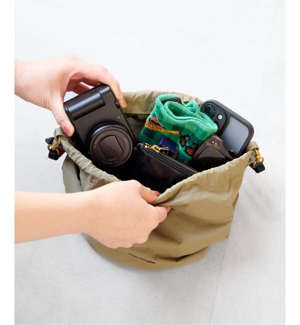 IENA「TOPOLOGIE REVERSIBLE BUCKET バッグ TP-WBA-RB2-BLK-4/RBS」|その他|