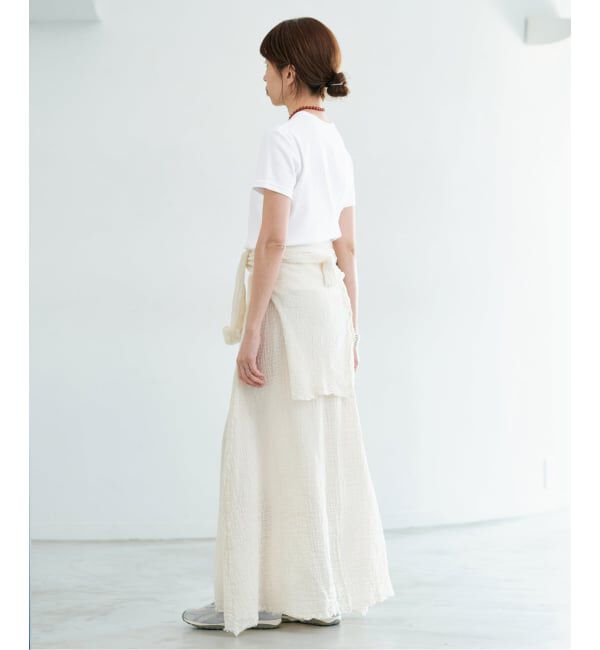 IENA「《追加2》ATON/エイトン 別注 SUVIN FRAISE ショートスリーブ Tシャツ」|Tシャツ・カットソー|