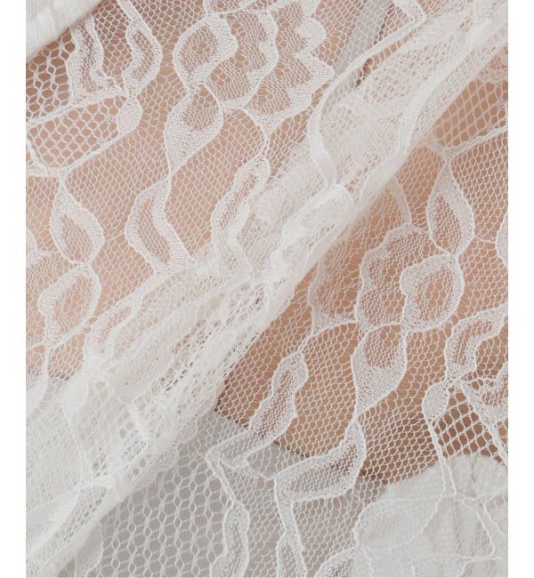 SLOBE IENA「《予約》BAGMATI/バグマティ レースシャツ」|シャツ・ブラウス|