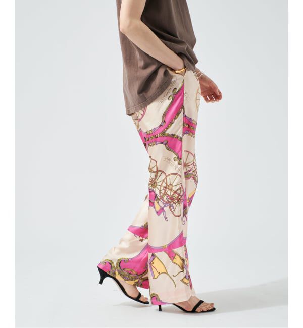 VERMEIL par iena「《予約》manipuri マニプリ ロングパンツ 別注 キャリッジ 161416001」|その他|