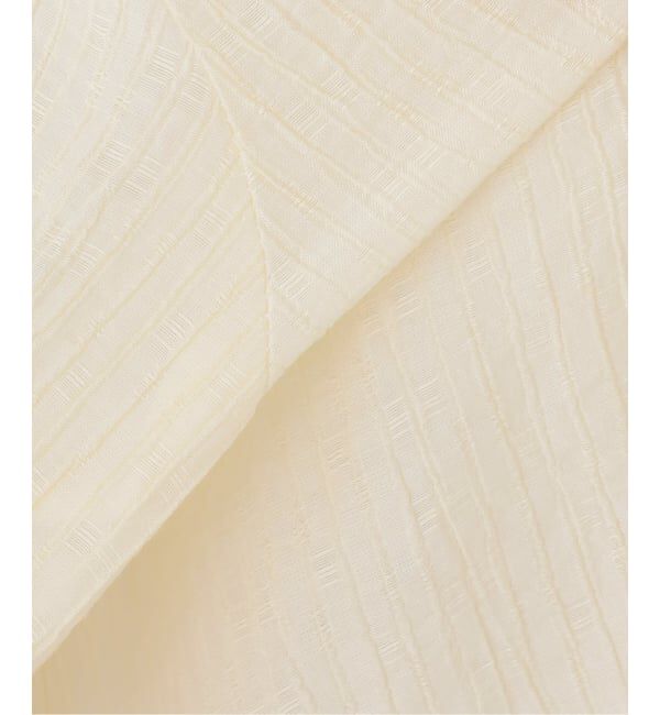 SLOBE IENA「ストライプ楊柳ジャカードブラウス」|シャツ・ブラウス|