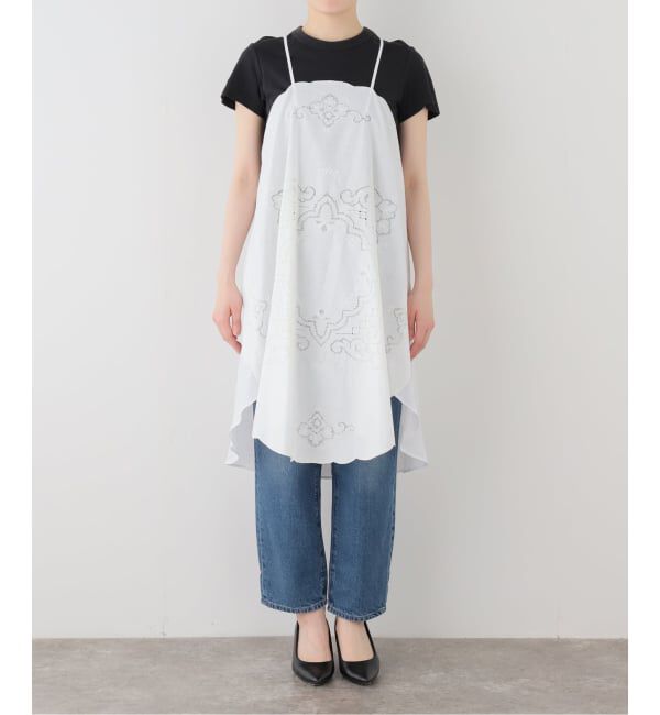 IENA「Heriter/エリテ circular dron work table cloth c キャミソール H0-00-3083」|シャツ・ブラウス|