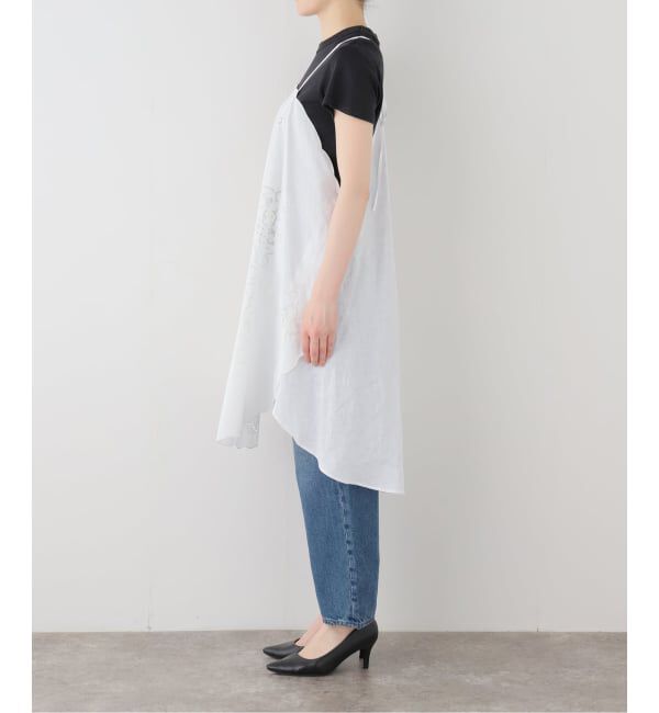 IENA「Heriter/エリテ circular dron work table cloth c キャミソール H0-00-3083」|シャツ・ブラウス|