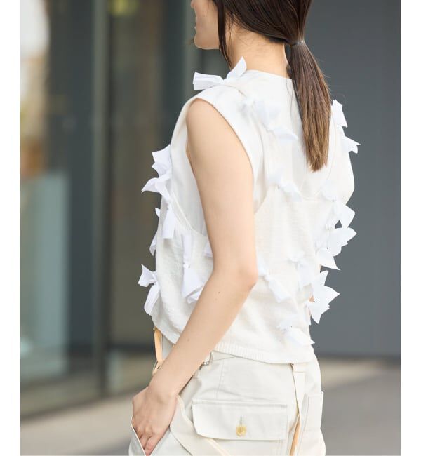 IENA「bowタンクニット」|ニット・セーター|