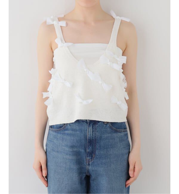 IENA「bowタンクニット」|ニット・セーター|