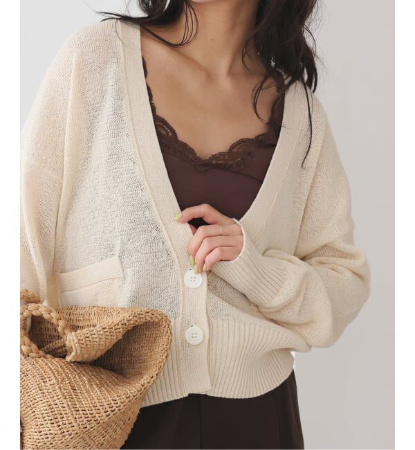 SLOBE IENA「ONLY HEARTS/オンリーハーツ レースタンク 41840L」|タンクトップ|