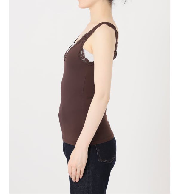 SLOBE IENA「ONLY HEARTS/オンリーハーツ レースタンク 41840L」|タンクトップ|