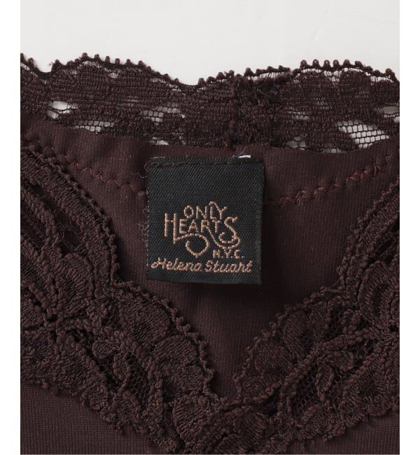 SLOBE IENA「ONLY HEARTS/オンリーハーツ レースタンク 41840L」|タンクトップ|