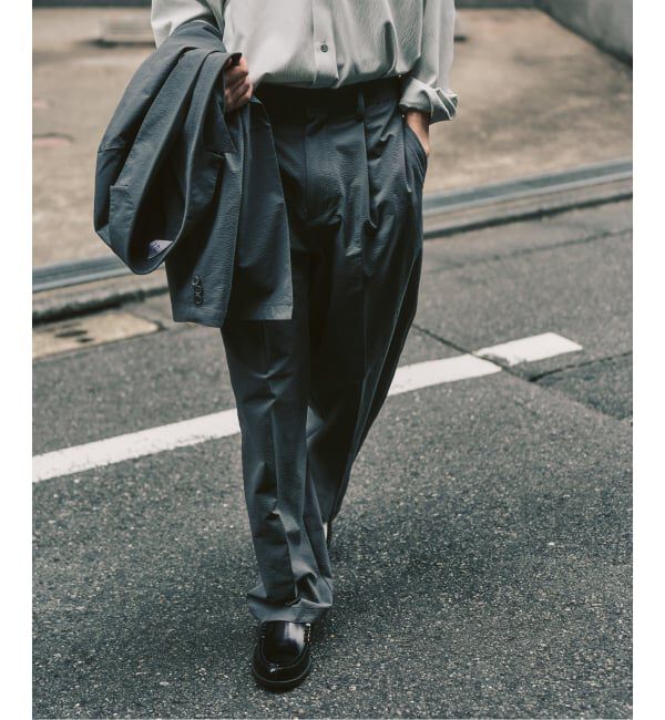 417 EDIFICE「サッカーダブル ワイドセットアップ &rdquo;ジャケット1点+パンツ1点&rdquo; の2点セット」|スーツ|