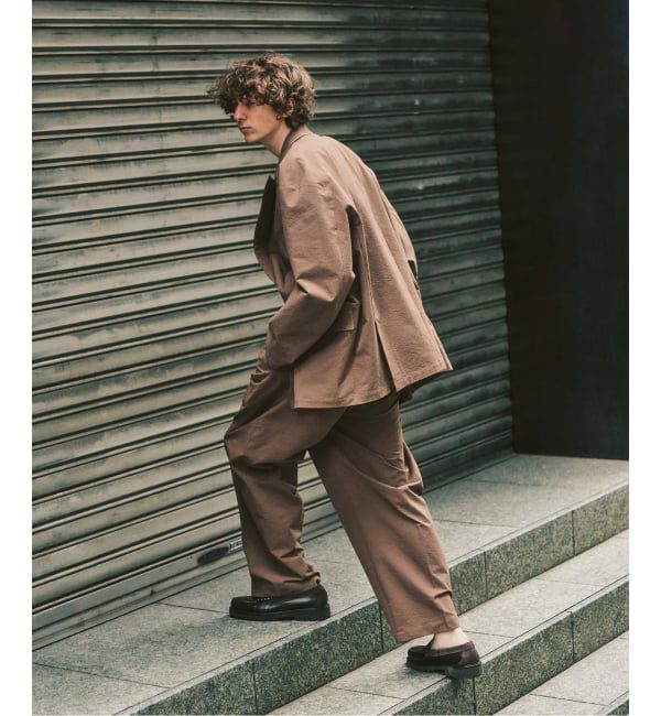 417 EDIFICE「サッカーダブル ワイドセットアップ &rdquo;ジャケット1点+パンツ1点&rdquo; の2点セット」|スーツ|