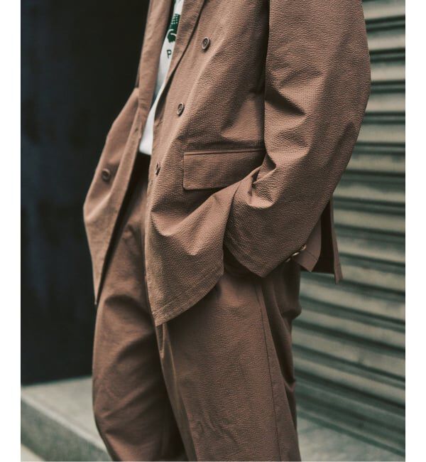 417 EDIFICE「サッカーダブル ワイドセットアップ &rdquo;ジャケット1点+パンツ1点&rdquo; の2点セット」|スーツ|