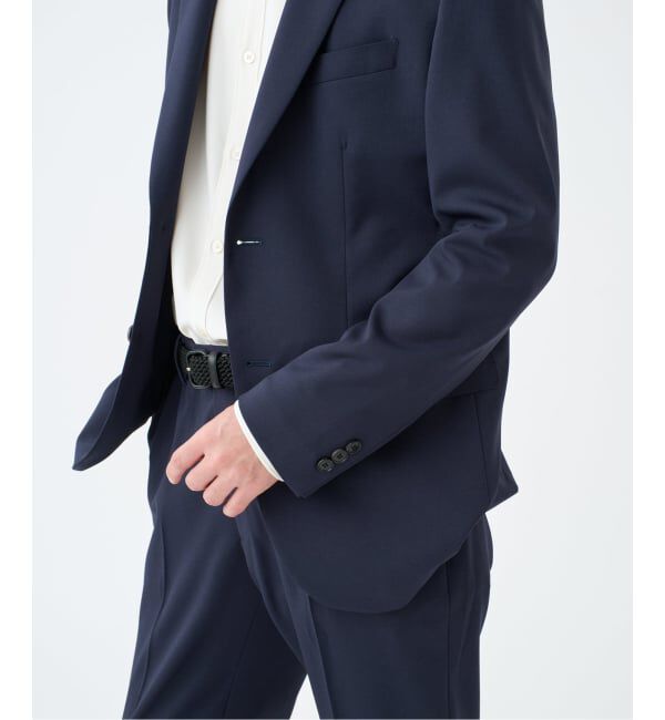 EDIFICE「"抗菌防臭＆シワ防止機能" ワルツ ツイル 2ボタン ジャケット」|スーツ|
