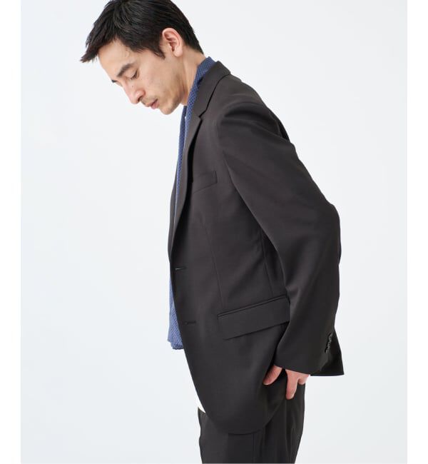 EDIFICE「"抗菌防臭＆シワ防止機能" ワルツ ツイル 2ボタン ジャケット」|スーツ|