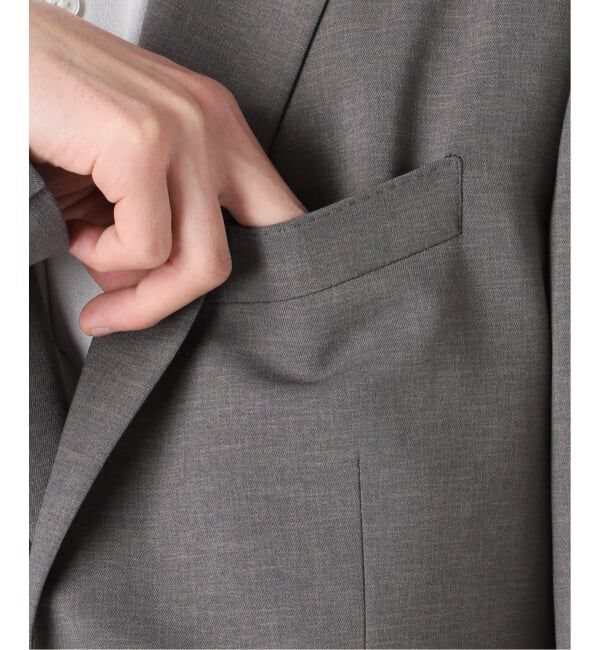 EDIFICE「"抗菌防臭＆シワ防止機能" ワルツ ツイル 2ボタン ジャケット」|スーツ|